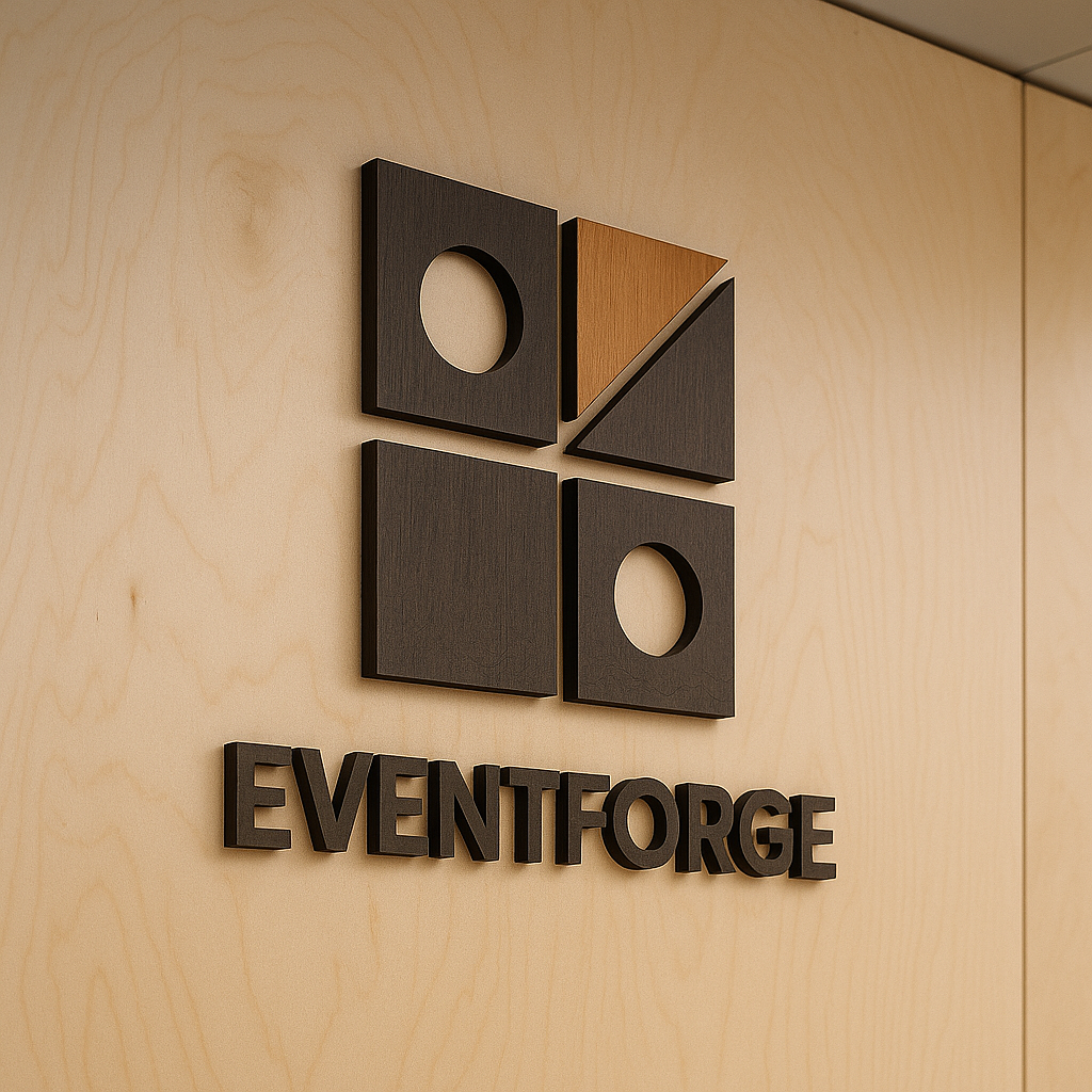 Product catalog. Branded event merchandise 11 Wall Logo